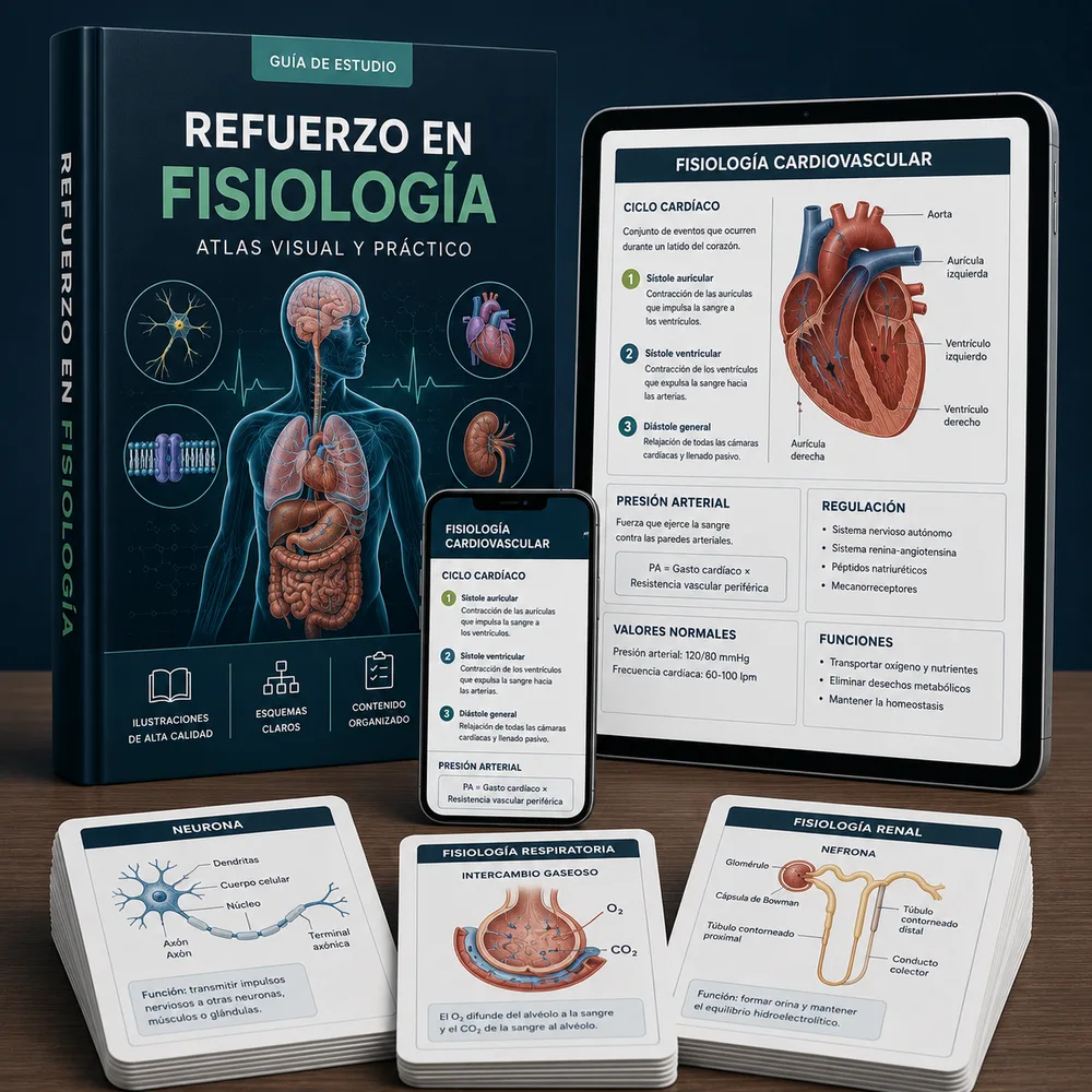 Bono · Refuerzo en Fisiología, atlas visual y práctico